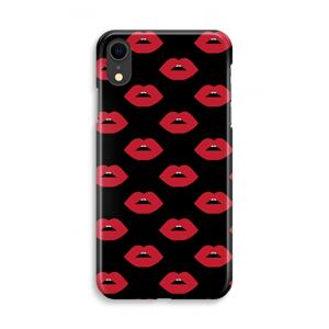 CaseCompany Lips: iPhone XR Volledig Geprint Hoesje