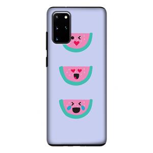 CaseCompany Smiley watermeloen: Samsung Galaxy S20 Plus Tough Case