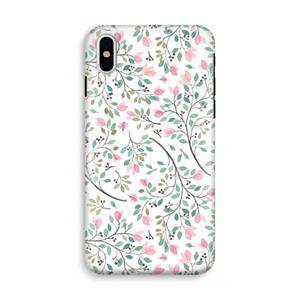 CaseCompany Sierlijke bloemen: iPhone X Tough Case