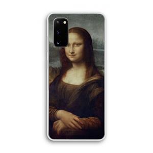 CaseCompany Mona Lisa: Samsung Galaxy S20 Transparant Hoesje