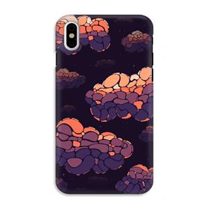 CaseCompany Patroon Wolken: iPhone X Tough Case