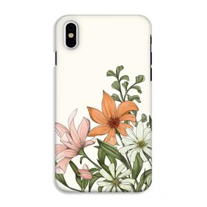 CaseCompany Floral bouquet: iPhone X Tough Case