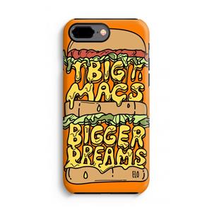 CaseCompany Big Macs Bigger Dreams: iPhone 8 Plus Tough Case