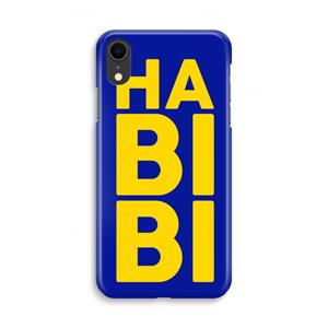CaseCompany Habibi Blue: iPhone XR Volledig Geprint Hoesje