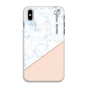 CaseCompany Marmer in stijl: iPhone X Tough Case