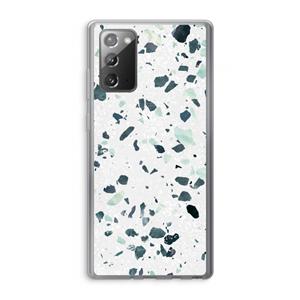 CaseCompany Terrazzo N°2: Samsung Galaxy Note 20 / Note 20 5G Transparant Hoesje