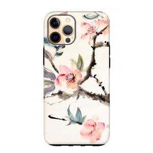 CaseCompany Japanse bloemen: iPhone 12 Pro Max Tough Case