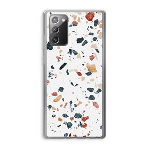 CaseCompany Terrazzo N°4: Samsung Galaxy Note 20 / Note 20 5G Transparant Hoesje