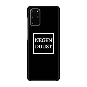 CaseCompany Negenduust black: Volledig geprint Samsung Galaxy S20 Plus Hoesje