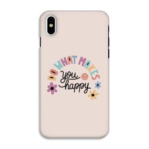 CaseCompany Happy days: iPhone X Tough Case