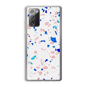 CaseCompany Terrazzo N°6: Samsung Galaxy Note 20 / Note 20 5G Transparant Hoesje