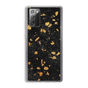 CaseCompany Terrazzo N°7: Samsung Galaxy Note 20 / Note 20 5G Transparant Hoesje