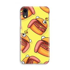 CaseCompany Hamburger: iPhone XR Volledig Geprint Hoesje
