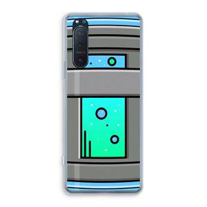 CaseCompany Chug Bottle: Sony Xperia 5 II Transparant Hoesje