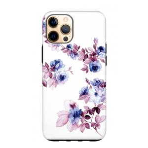 CaseCompany Waterverf bloemen: iPhone 12 Pro Max Tough Case