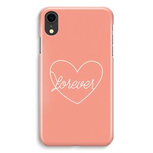 CaseCompany Forever heart: iPhone XR Volledig Geprint Hoesje