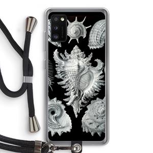 CaseCompany Haeckel Prosobranchia: Samsung Galaxy A41 Transparant Hoesje met koord