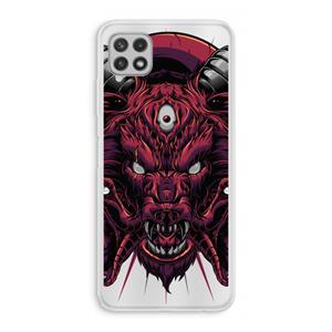 CaseCompany Hell Hound and Serpents: Samsung Galaxy A22 4G Transparant Hoesje
