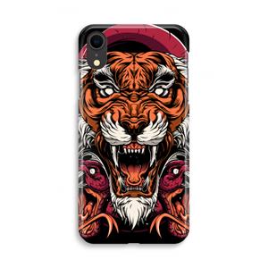 CaseCompany Tiger and Rattlesnakes: iPhone XR Volledig Geprint Hoesje