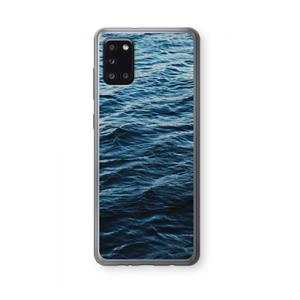 CaseCompany Oceaan: Samsung Galaxy A31 Transparant Hoesje