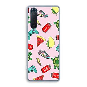 CaseCompany Things Jamie Loves: Sony Xperia 5 II Transparant Hoesje