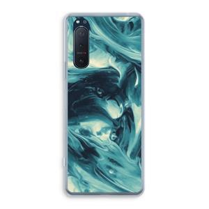 CaseCompany Dreaming About Whales: Sony Xperia 5 II Transparant Hoesje
