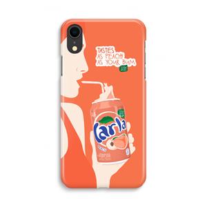 CaseCompany Peach please!: iPhone XR Volledig Geprint Hoesje