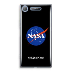 CaseCompany NASA: Sony Xperia XZ1 Transparant Hoesje