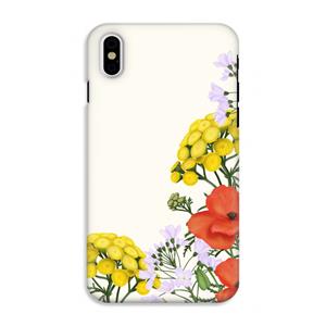 CaseCompany Wilde bloemen: iPhone X Tough Case
