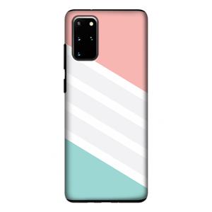 CaseCompany Strepen pastel: Samsung Galaxy S20 Plus Tough Case