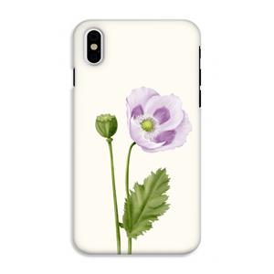 CaseCompany Purple poppy: iPhone X Tough Case