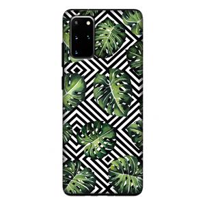 CaseCompany Geometrische jungle: Samsung Galaxy S20 Plus Tough Case