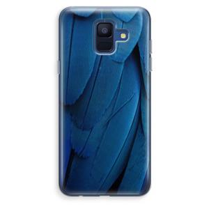 CaseCompany Pauw: Samsung Galaxy A6 (2018) Transparant Hoesje