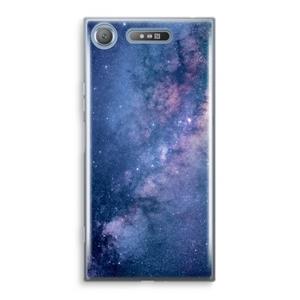 CaseCompany Nebula: Sony Xperia XZ1 Transparant Hoesje