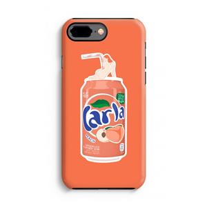 CaseCompany S(peach)less: iPhone 8 Plus Tough Case