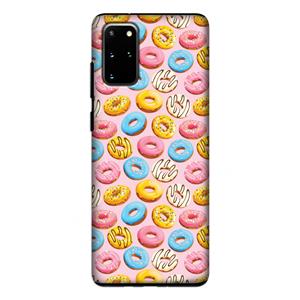 CaseCompany Pink donuts: Samsung Galaxy S20 Plus Tough Case