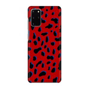CaseCompany Red Leopard: Volledig geprint Samsung Galaxy S20 Plus Hoesje