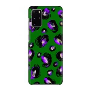 CaseCompany Green Cheetah: Volledig geprint Samsung Galaxy S20 Plus Hoesje
