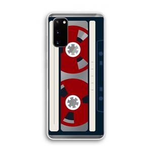 CaseCompany Here's your tape: Samsung Galaxy S20 Transparant Hoesje