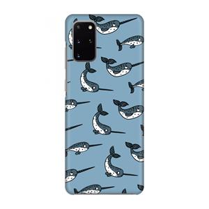CaseCompany Narwhal: Volledig geprint Samsung Galaxy S20 Plus Hoesje