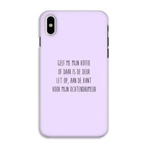 CaseCompany Ochtendhumeur: iPhone X Tough Case