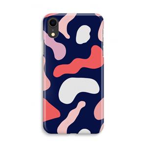 CaseCompany Memphis Shapes Pink: iPhone XR Volledig Geprint Hoesje