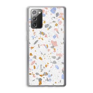 CaseCompany Terrazzo N°8: Samsung Galaxy Note 20 / Note 20 5G Transparant Hoesje
