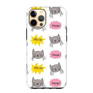 CaseCompany Meow: iPhone 12 Pro Max Tough Case