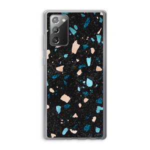 CaseCompany Terrazzo N°11: Samsung Galaxy Note 20 / Note 20 5G Transparant Hoesje