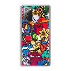 CaseCompany No Rules: Samsung Galaxy Note 20 / Note 20 5G Transparant Hoesje