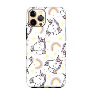 CaseCompany Rainbow Unicorn: iPhone 12 Pro Max Tough Case