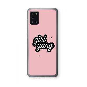 CaseCompany Girl Gang: Samsung Galaxy A31 Transparant Hoesje