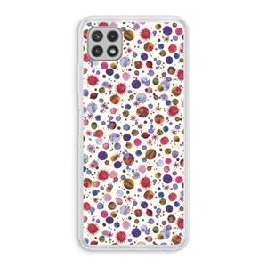 CaseCompany Planets Space: Samsung Galaxy A22 4G Transparant Hoesje