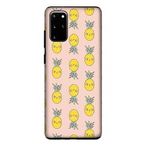 CaseCompany Ananas: Samsung Galaxy S20 Plus Tough Case